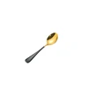 gold black small spoon