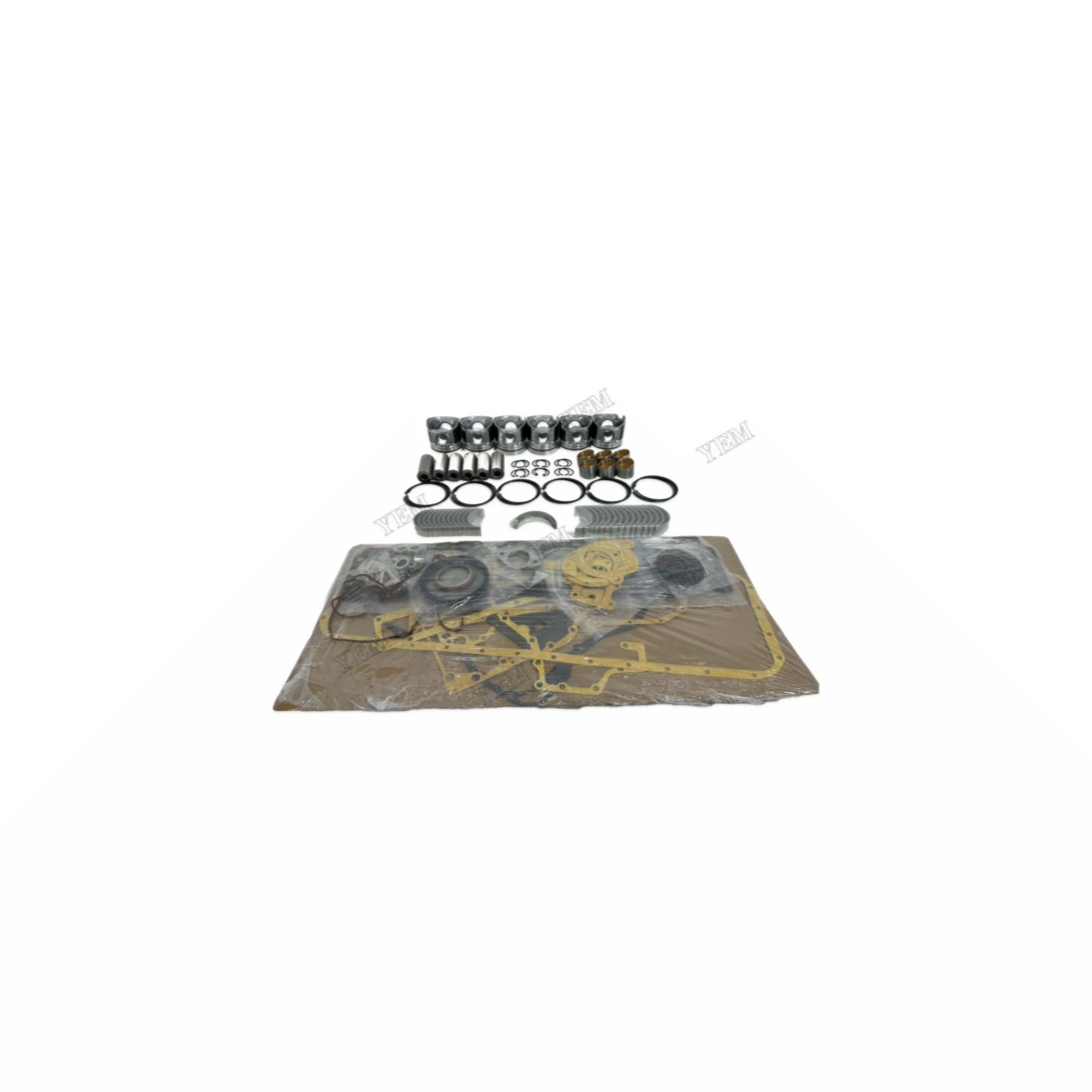 For Hino W06D Overhaul Kit With Piston Rings Full Gasket Set Bearings Engine Parts