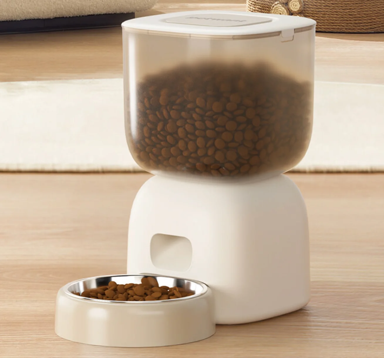 Интеллектуальная автоматическая кормушка для домашних животных SmartFeed 3L с возможностью подключения Wi-Fi и управлением приложениями кормушкой собак кошек