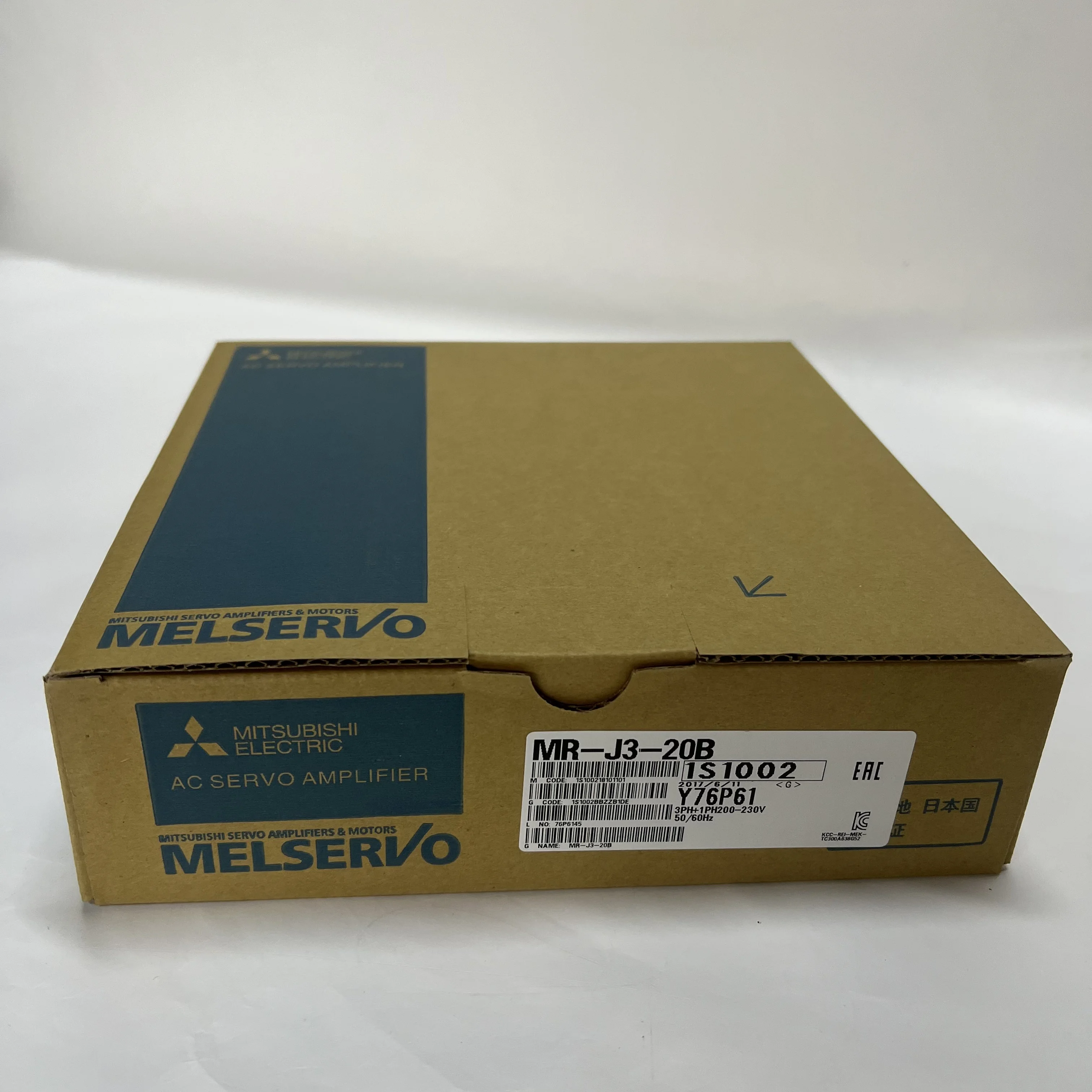Mitsubishi AC Servo Amplifier MR-J3-20B