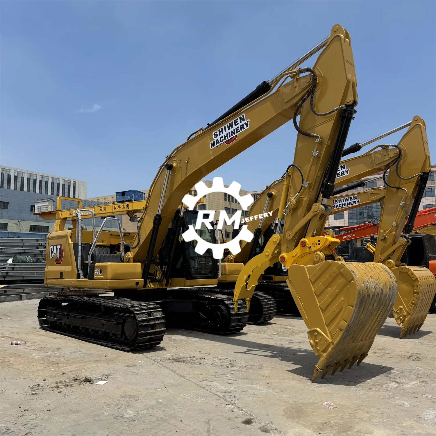 キャタピラー中型掘削機キャタピラ320323 326 329新品中古20トン