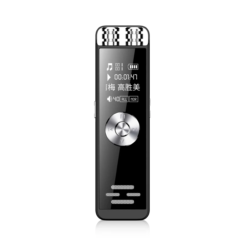 2021 Hot Selling Digital Audio Voice Recorder with 500Mah Rechargeable Battery