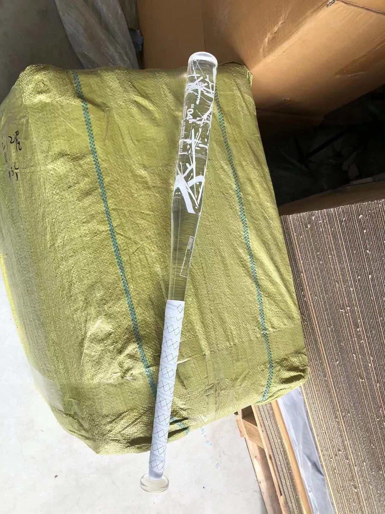 Optical Crystal Baseball Bat Custom Made Acrylic Baseball Softball Bat