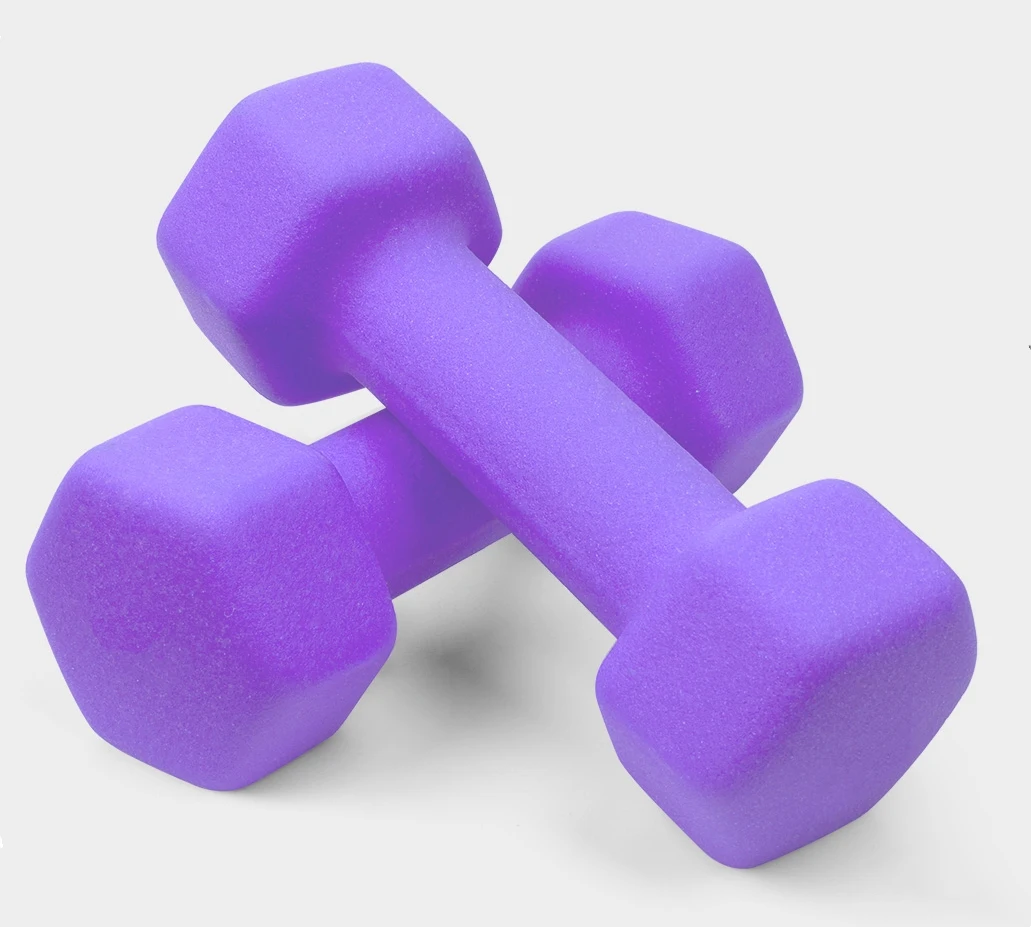 Хит продаж, гимнастический набор для гантелей весом 1,5 кг, продажа неопреновых гантелей, гимнастический набор гантелей с стойкой