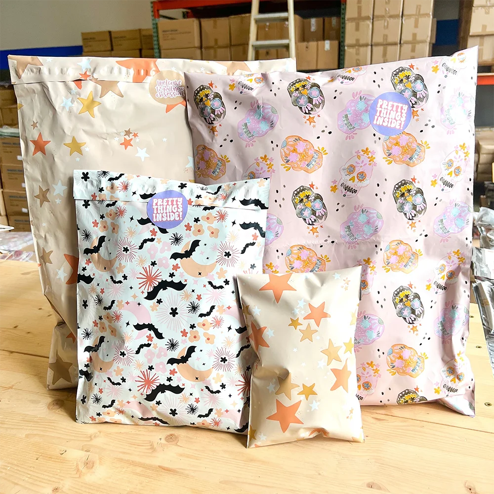 Custom Printing Ecofriendly Recyclable Poly Mailer Plastic Polymailer