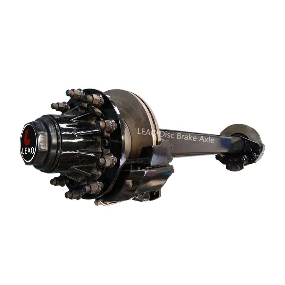 Liangshan Vehicle Brake System Truck Trailer Axle FUWA with Disc Brakes Lift for Trailers