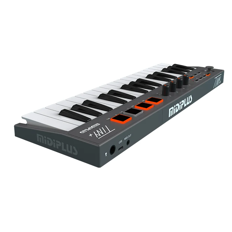 MIDIPLUS 32-Key USB MIDI Keyboard Controller - Portable & Durable