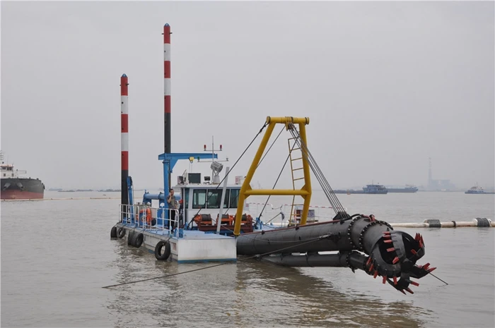 KEDA River Sand Vessel Cutter Suction Dredger Mud Dredger Machine to Extract River Sand