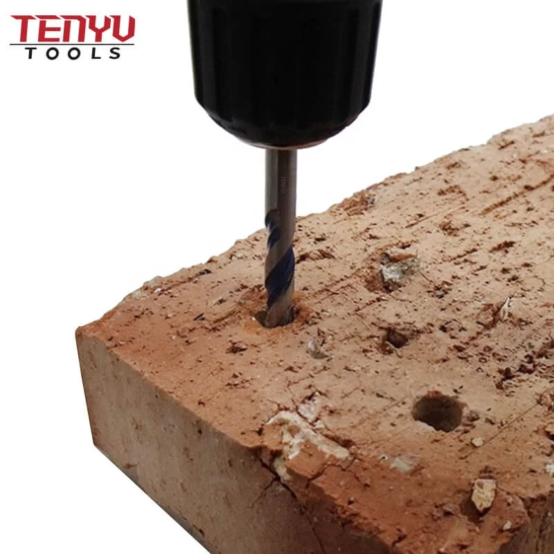 10 Punte Da Trapano In Acciaio Per Piastrelle, Vetro, Ceramica, Marmo E - Foto 7