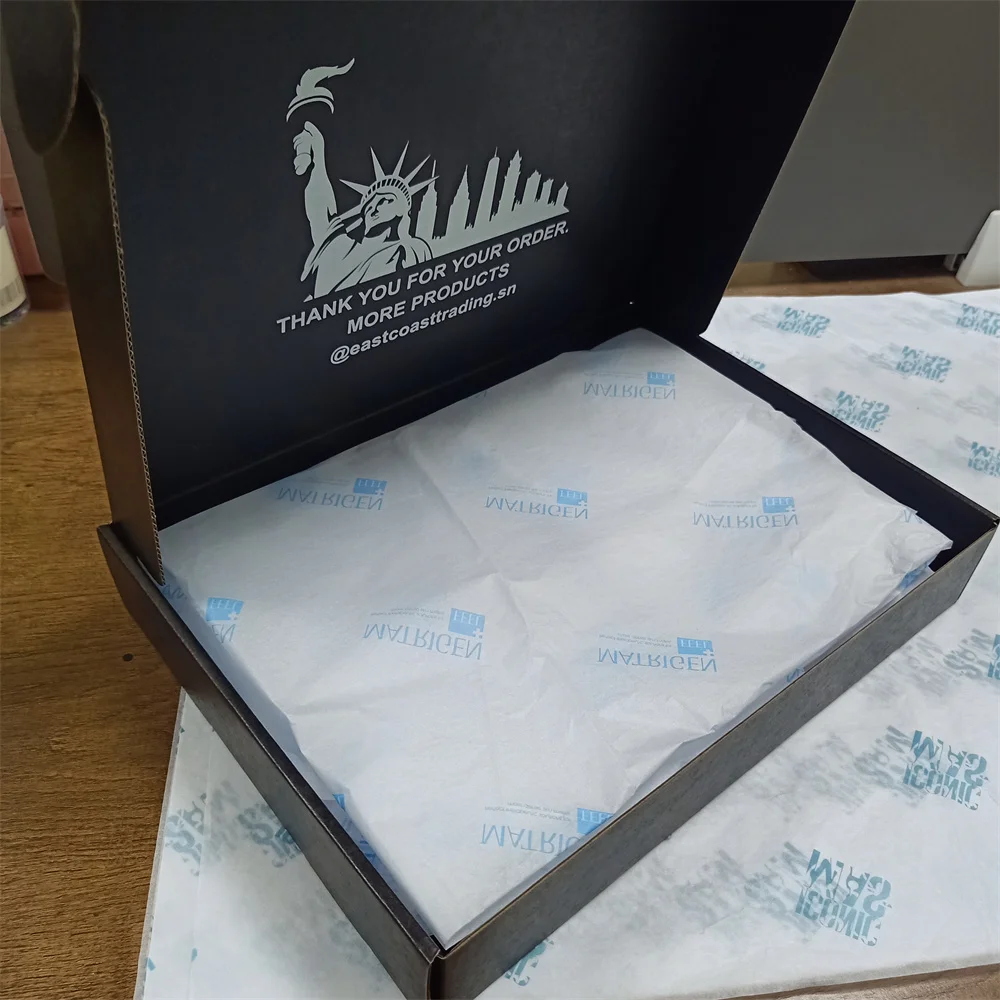 Rouleau De Papier De Soie Blanc – 50 M X 30 Cm, Imperméable, Pour Emballage Vêtements, Bijoux, Chaussures