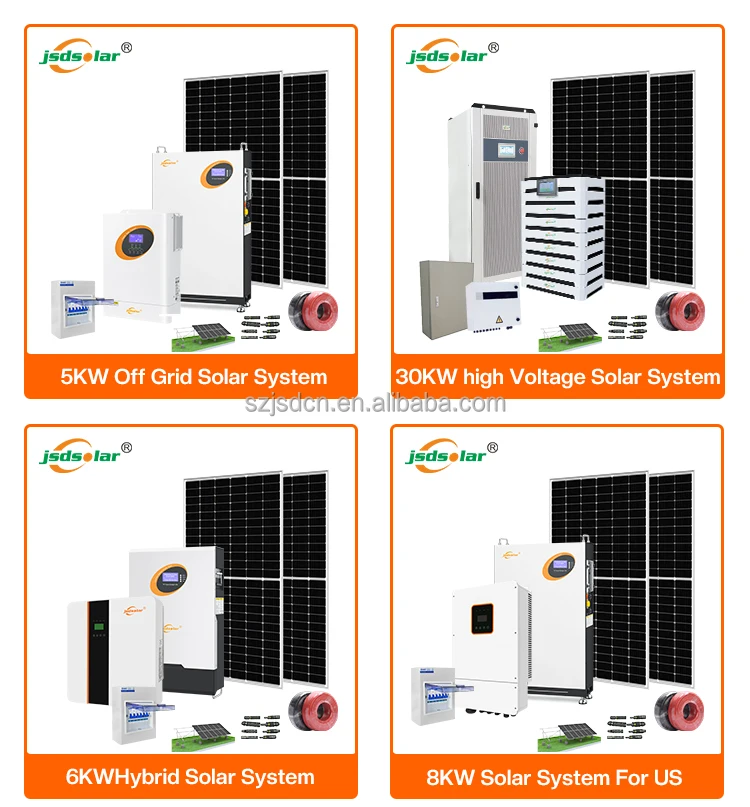 Jsdsolar Complete System Micro Deye Sun Solar Hybrid Inverter 3 Three Phase Single 5kw 6kw 8kw 8567