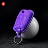 #6601 Purple+white stitching