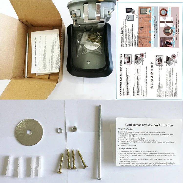 Mini Safety Keys Emergency Key Hide Safe Storage Hotel Used Storage