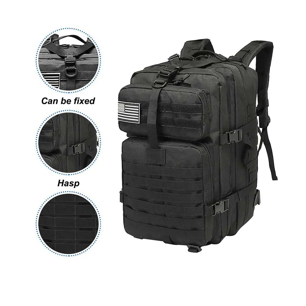 FREE SAMPLE Practical Assault Backpack Large Training Assault Bag Outdoor Fishing and Hunting Bag Camping Hiking Backpack