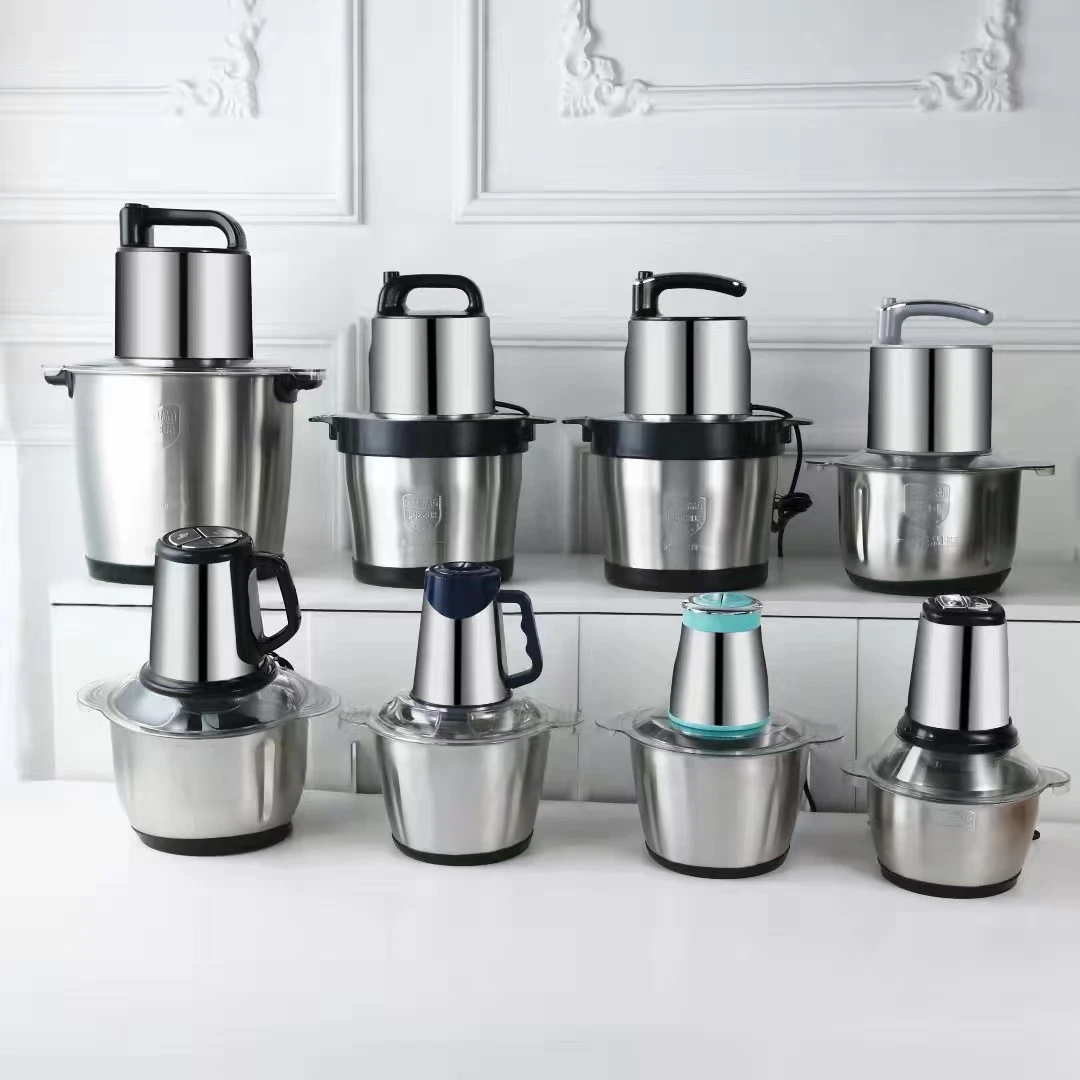 Multi-function Hotsale Home Kitchen Food Processor Mixer Household Meat Mincer Vegetable Chopper 3L Minielectric Meat Grinder