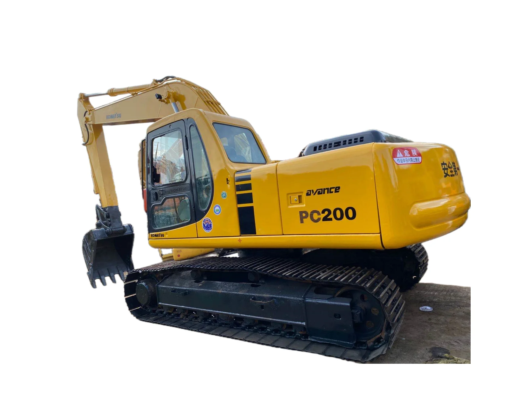 Mesin Ekskavator Jepang Asli Bekas Cat Pc200-7original Komatsu Pc200-6 ...