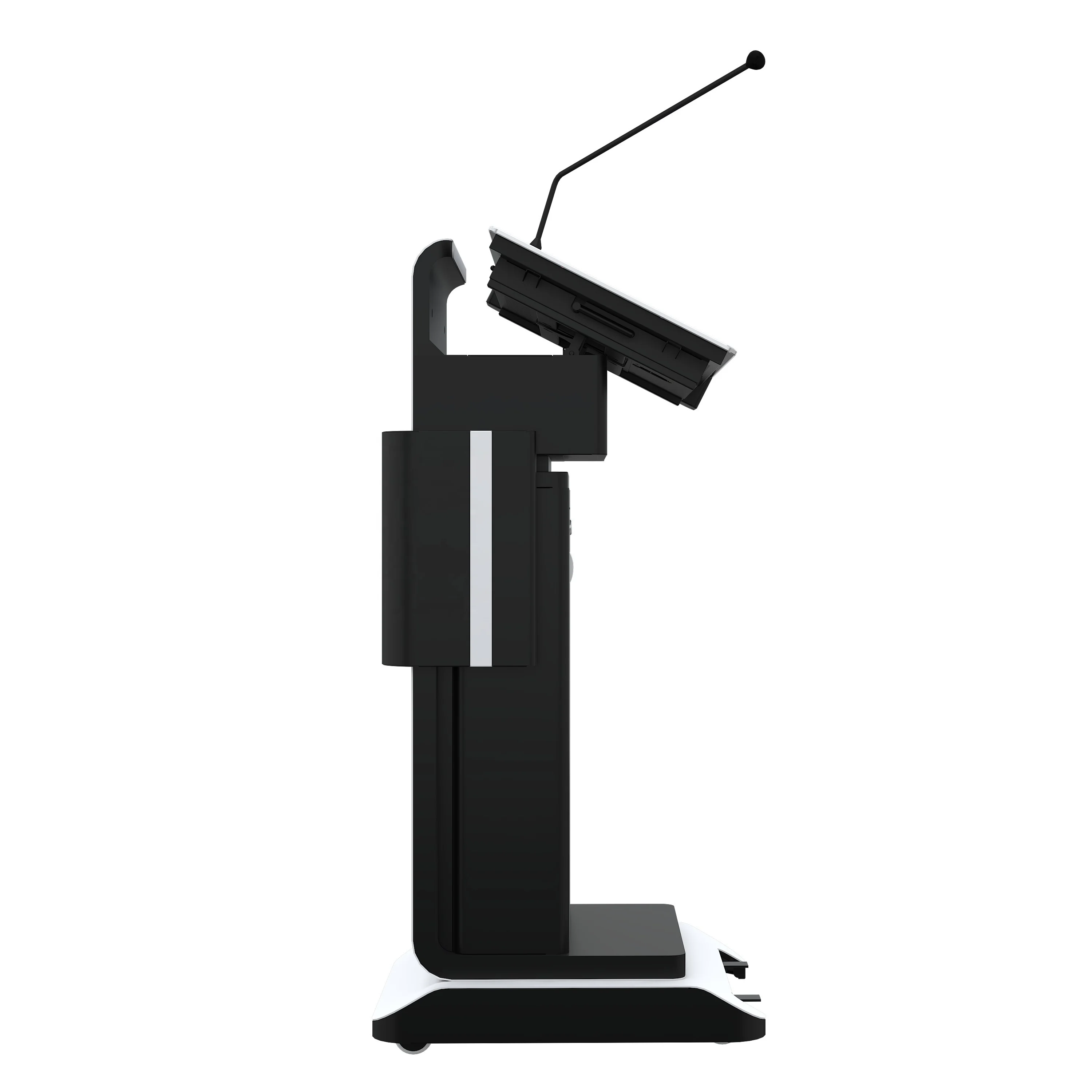 Smart Digital Podium Lectern for Speech Conferences LED Signage Auditorium Equipment for Lecture Halls