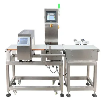 Combo System Metal Detector and Check Weigher All In One For Food Industrial