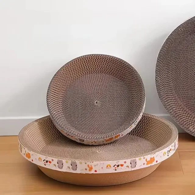 High Competitive Oval/Round Shape Cat Scratcher Board Cat Scratching Board