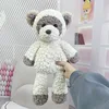 Embossed white raccoon