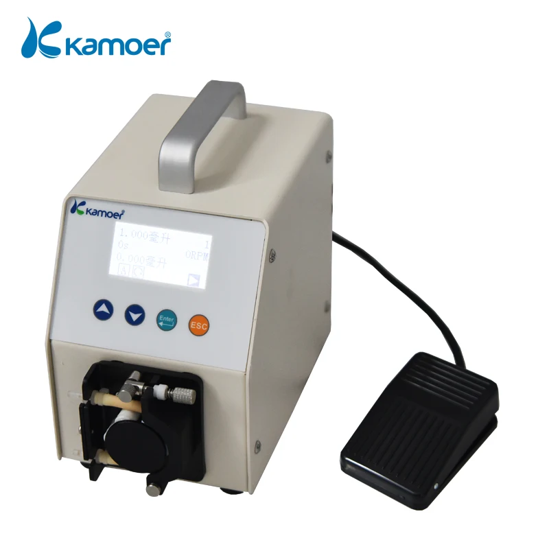 Kamoer LLS Plus Intelligent Accuracy Dispensing Pump Micro Dispensing Small Quantity Metering Peristaltic Pump