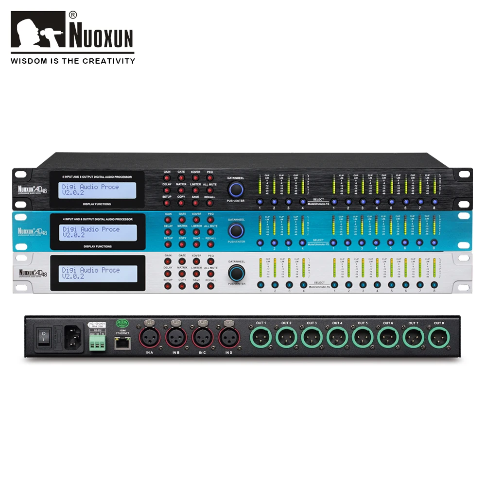 Dsp Processeur 24bit Sound System Processor 4 Input 8 Output Driverack