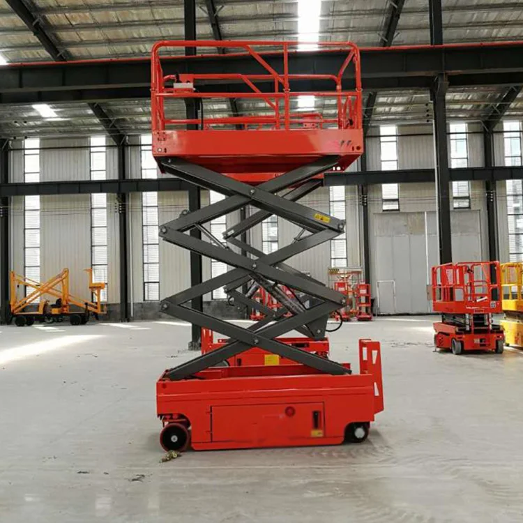 Full Electric Mobile Scissor Lift Hydraulic Lifting Machine For Sell ...