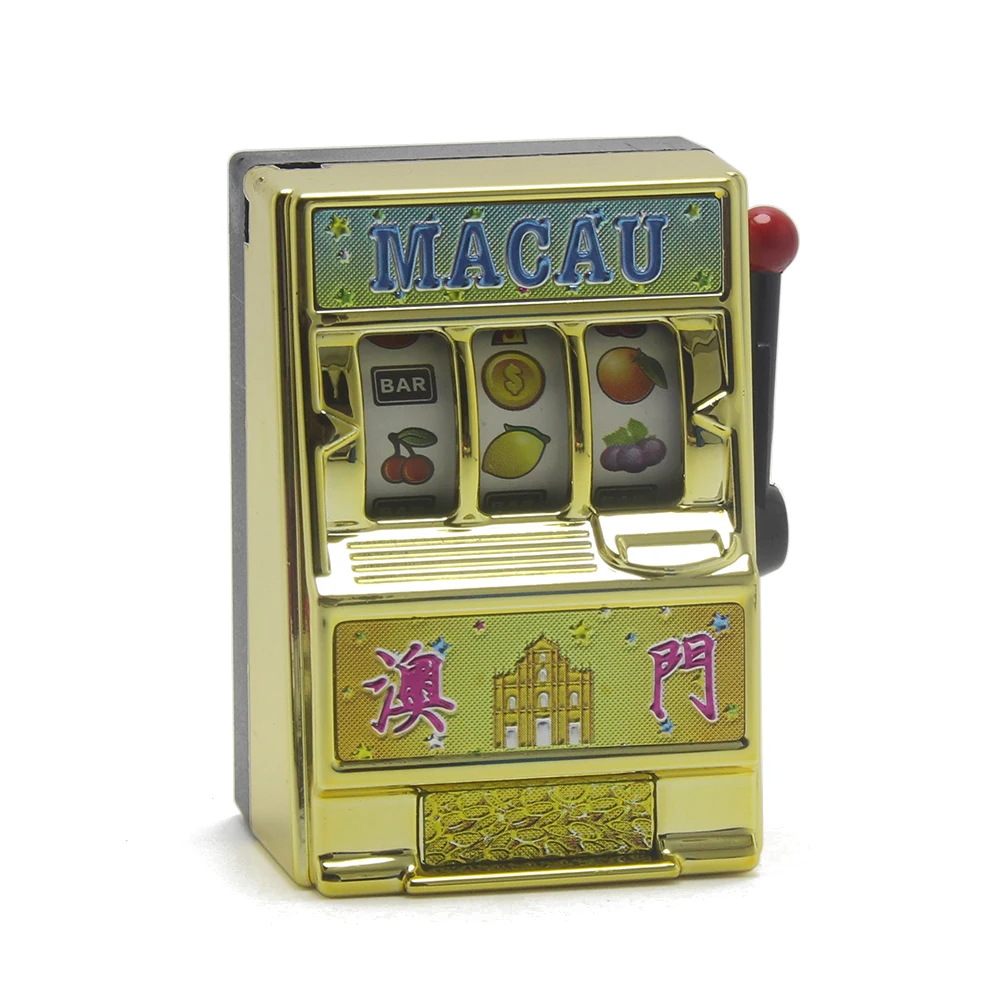 3D EDC玩具老虎机冰箱软磁促销赌场礼品旋转杆铃游戏头奖拱廊定制冰箱磁铁机| Alibaba.com