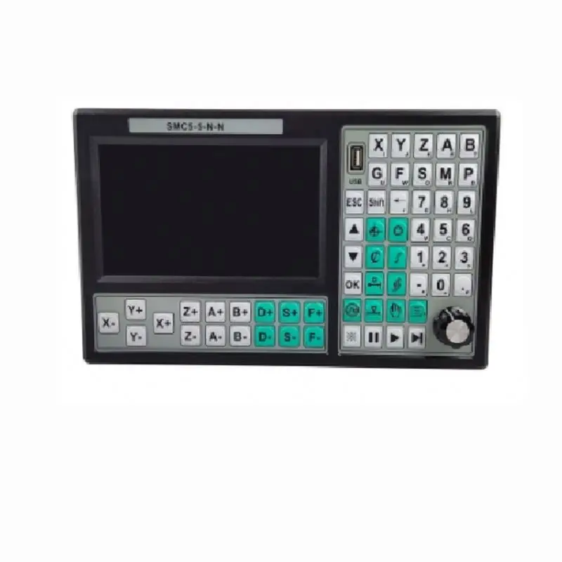 TEBAK  5-axis CNC Kit SMC5-5-N-N Motion Control System 2dm860h Stepper Motor Driver CNC Controller Nema34 Motor Control System