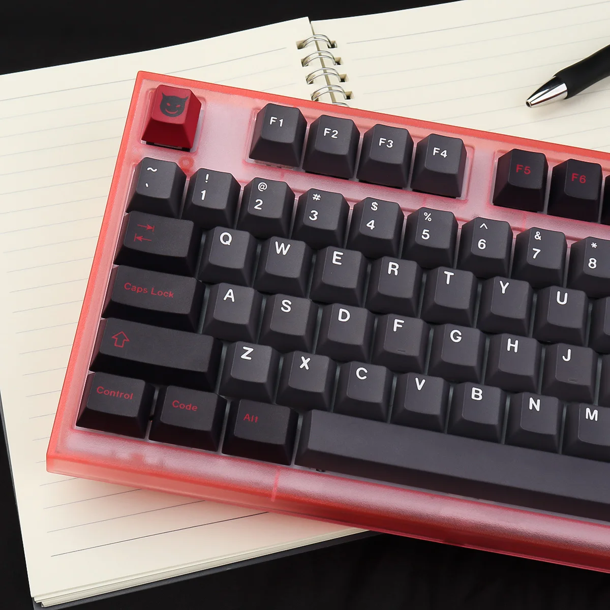 GMK Evil Dolch Keycap Set - 129 PBT Dye Sublimation