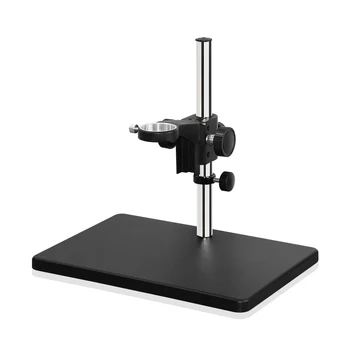 China wholesale microscope stand + focusing head large size universal stand adjustable bench stand