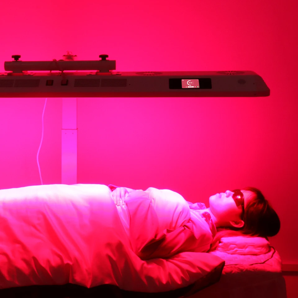 Biomol Full Body Red Light Therapi Machine Voice Control Light Therapy Led Infrared Red Light