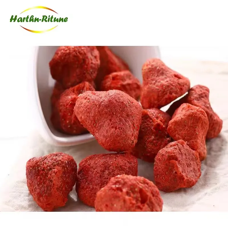 Wholesale Price Freeze Dried Strawberry FD Fruit in Whole Sliced Diced Freeze Dried Strawberry