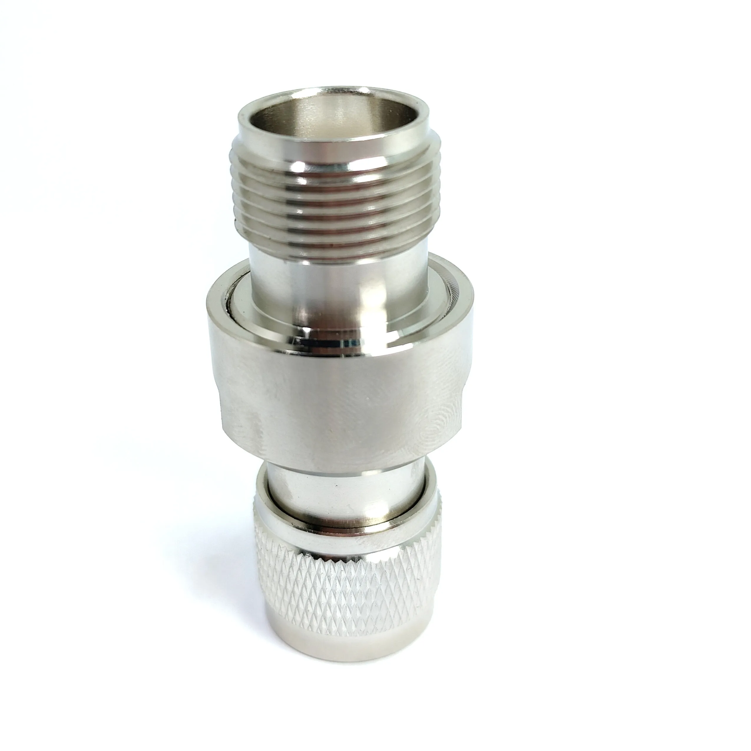 RF Adapter 50 Ohm HN Female Jack High Voltage to N Male Pin Straight Connector