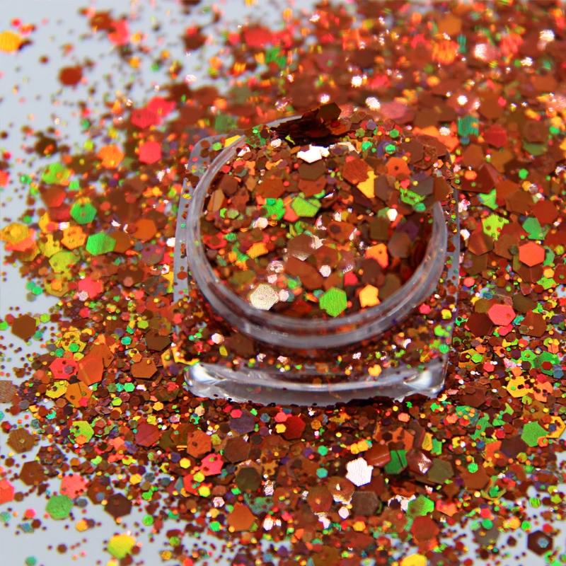 Bulk Wholesale Cosmetic Chunky Glitter Holographic Chunky Craft Glitter