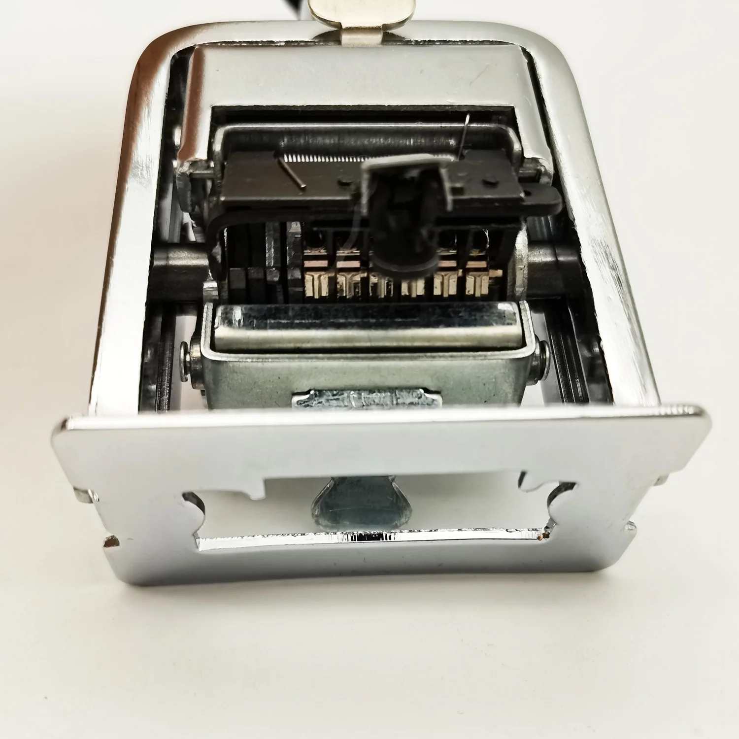 Wholesale 6 Digit Serial Number & Date Stamp Auto-inking Machine Hand Manual Page Auto Numbering for Office Use Metal Structure