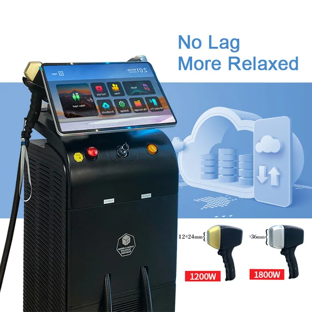 Titanium Hair Removal Diode Laser 4 Wave Laser Hair Removal Machine Turkey Warehouse 2024 Hot Ice 1600-3000W 755 808 940 1064nm