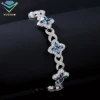 Marquesa azul plateada