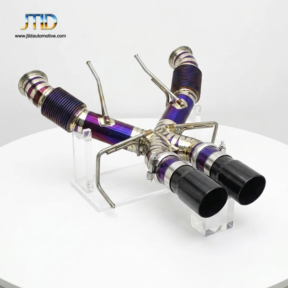 Expertly Crafted Titanium OR Stainless Steel Exhaust System Fit For Mclaren 765LT Precision Pipe