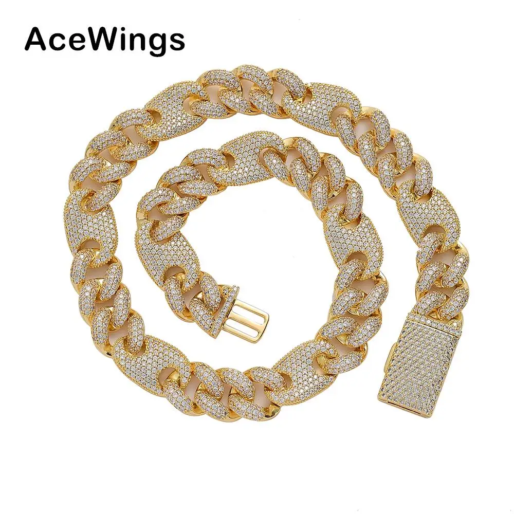 Cubic Zircon Bling Bling Jewelry Mens 