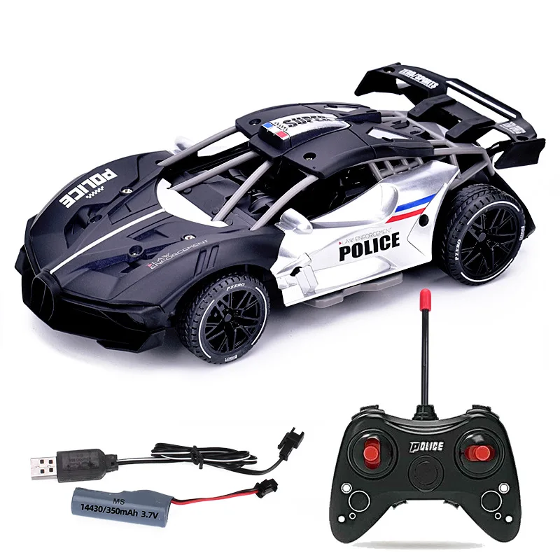 1: 20 Skeleton Alloy Remote Control Electric Car Boy PK Racing Car Four-way Charging Remote-controlled Toy Car