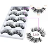 L10 5 pairs of mink lashes