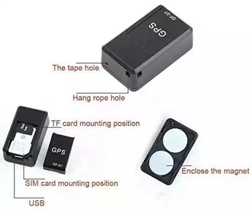 Mini GPS tracker Gf07 Magnetic Tracking Locator Audio Voice Monitoring GPS Tracking Device Key Chain
