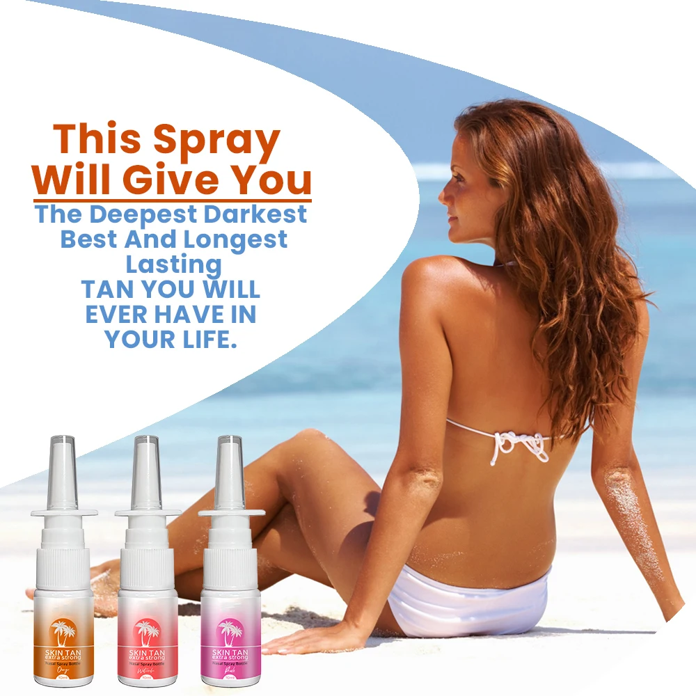 Custom Logo 10ml Tanning Nasal Extreme Bronzing Darker Accelerator