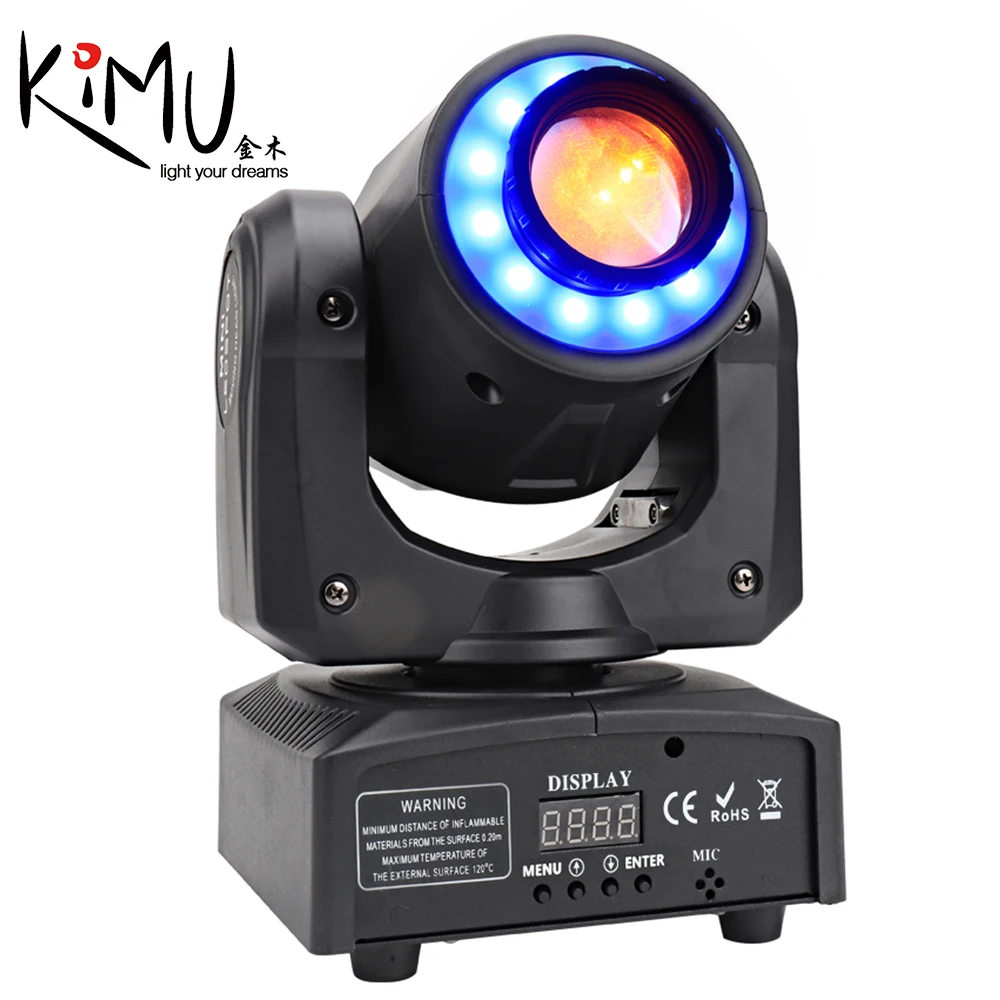 Mini 30W LED Spot Moving Head Light for DJ & DMX Lighting