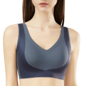 Shaping Bra Wide Side Wing Shaping Anti Sagging Support Push up Wireless Adjustable Back Buckles Large Size Bra for Woman