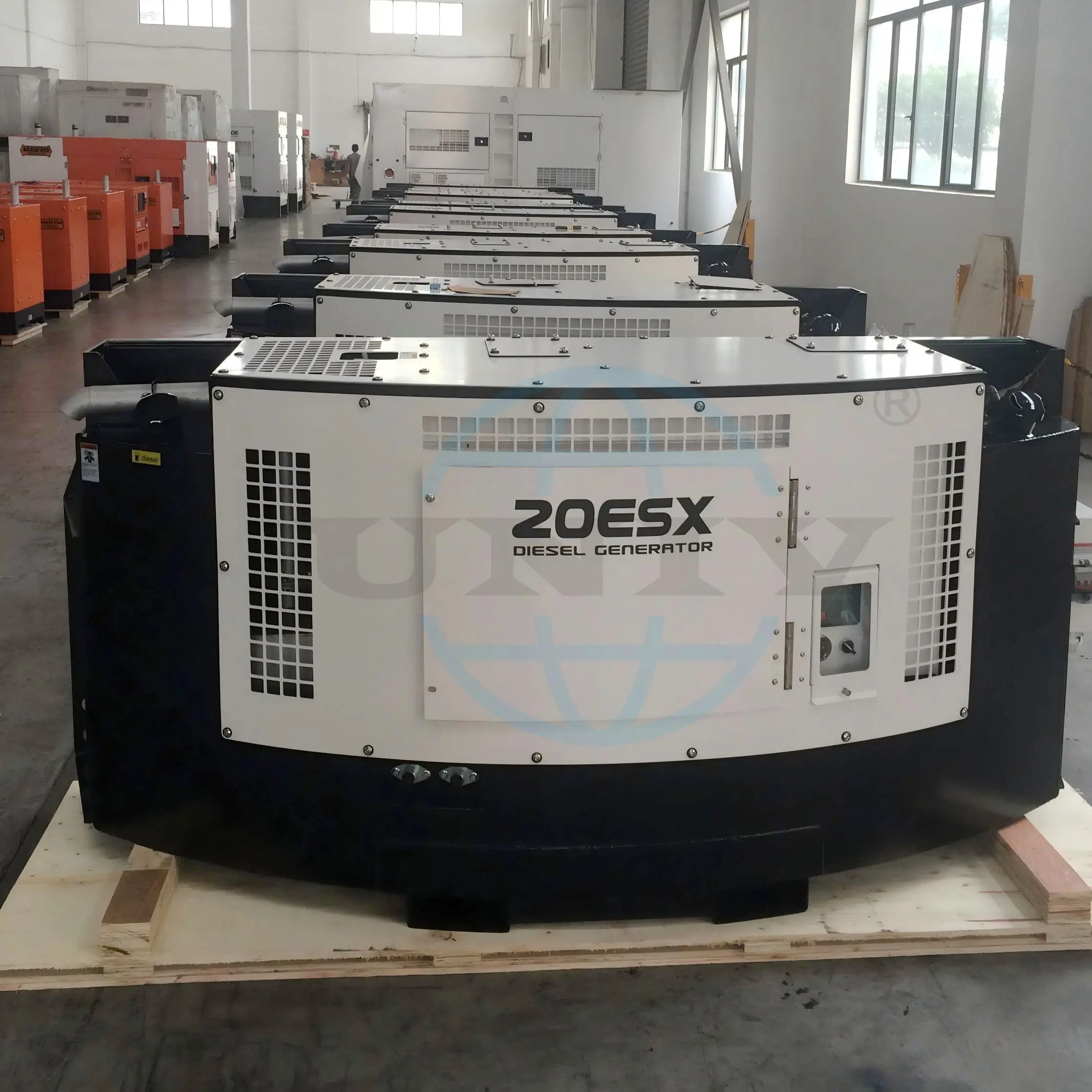 15kw/18.75kva Engine Generator Set Reefer Reefer Container Genset ...