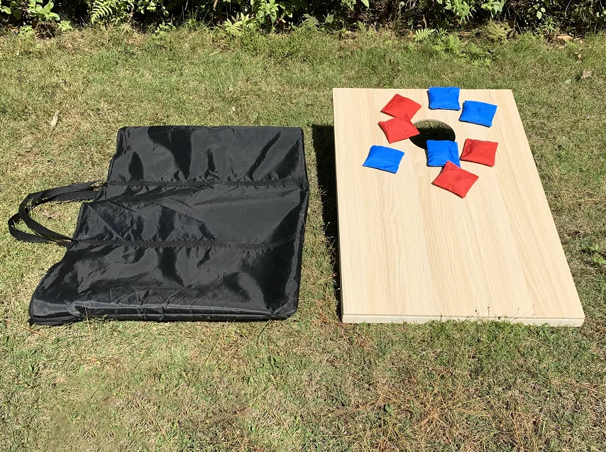 Premium Birch Plywood Corn Hole Game Set Bean Bag Toss Game Cornhole