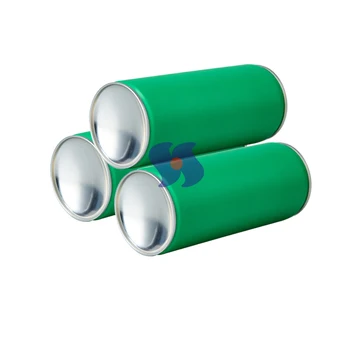 65mm CMYK Printing Necked in Type Empty Metal Tin Aerosol Cans Christmas Snow Spray Paint Can