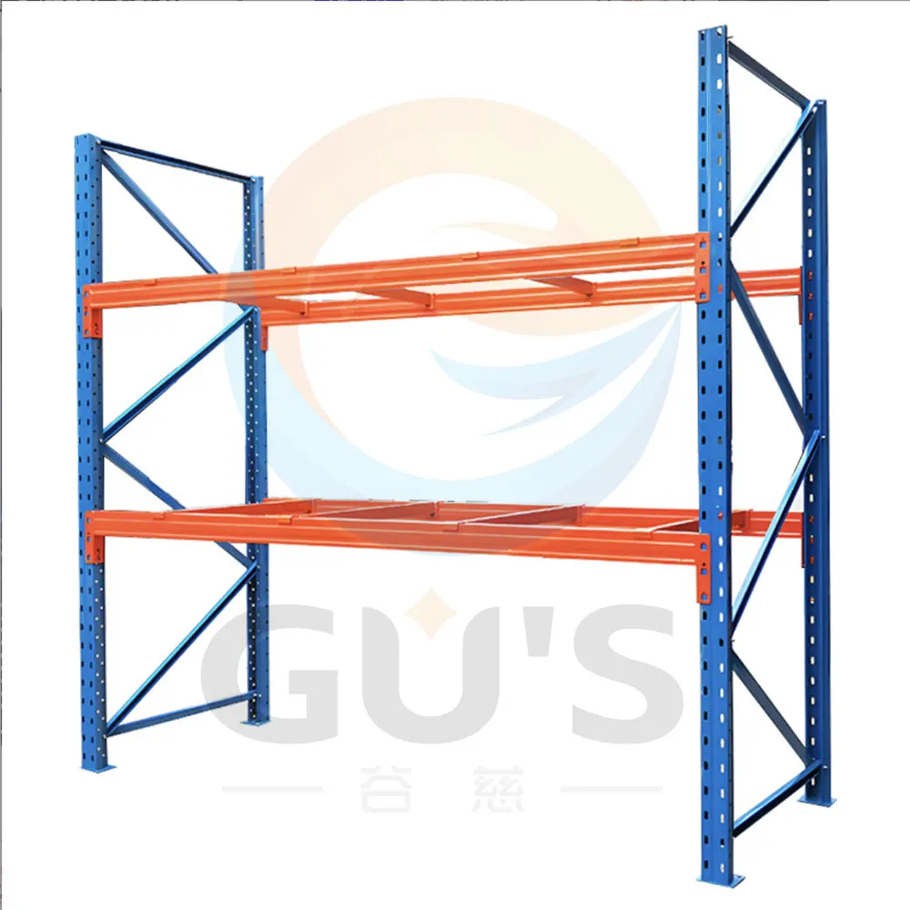 Heavy Duty Adjustable Iron Stacking Racks Steel Cargo Warehouse Industrial Tool Storage Rack Shelves Display Stand Garage Metal